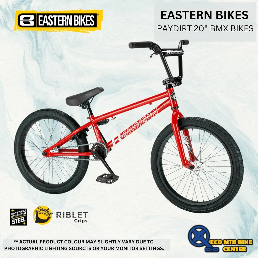 EASTERN BIKES PAYDIRT 20" BMX BIKES