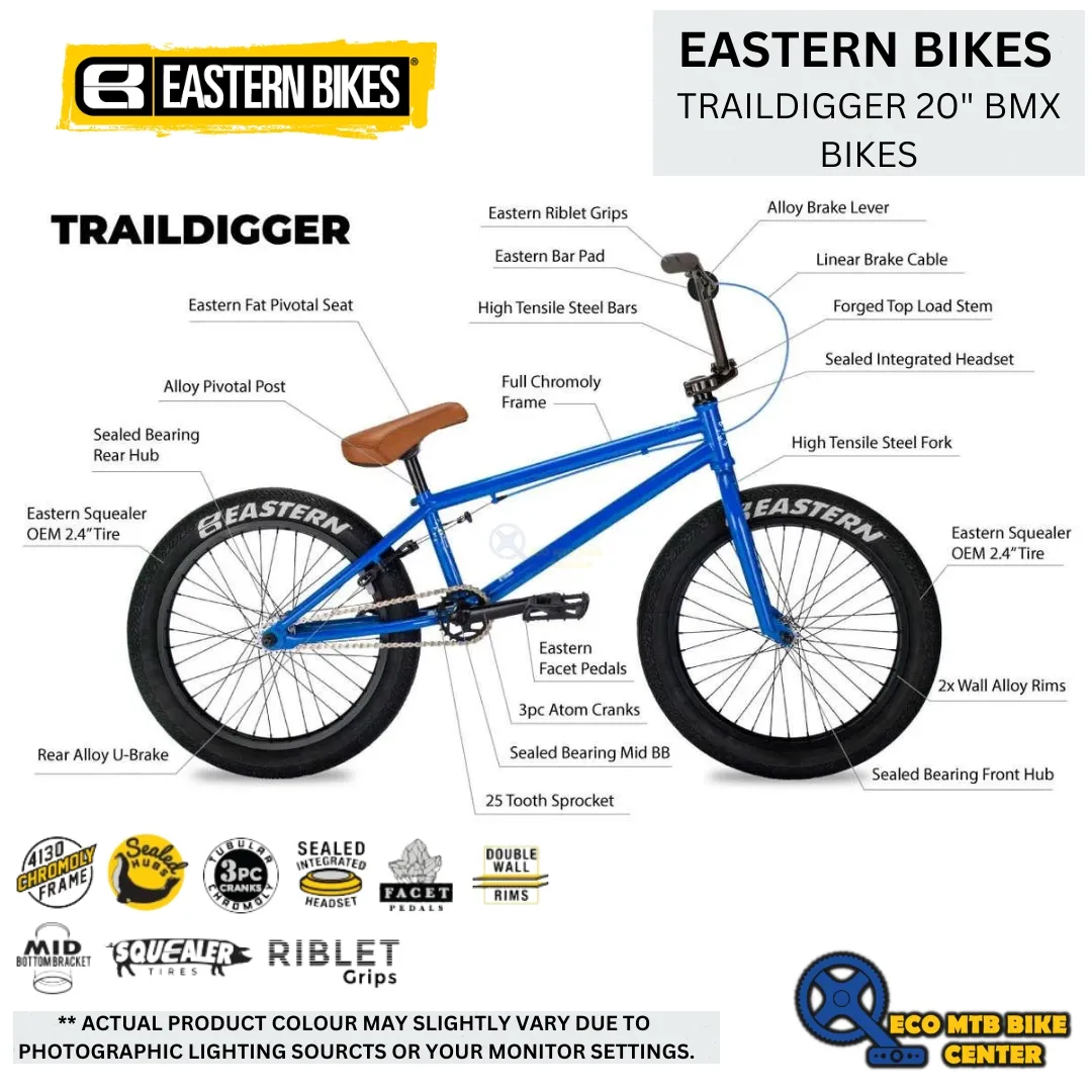 EASTERN BIKES COBRA 20" BMX BIKES