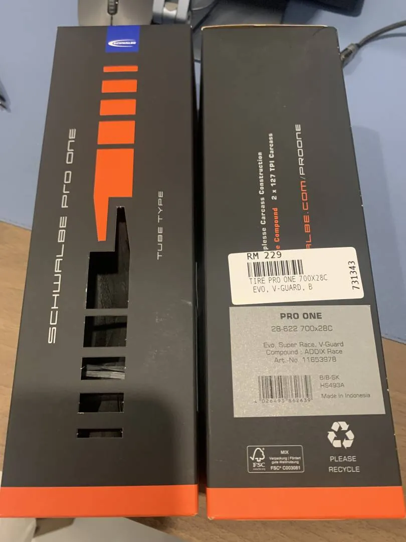 Schwalbe Pro One Tube type 28c
