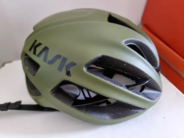 Kask Protone Helmet, Olive Green Matte, Size L (used)