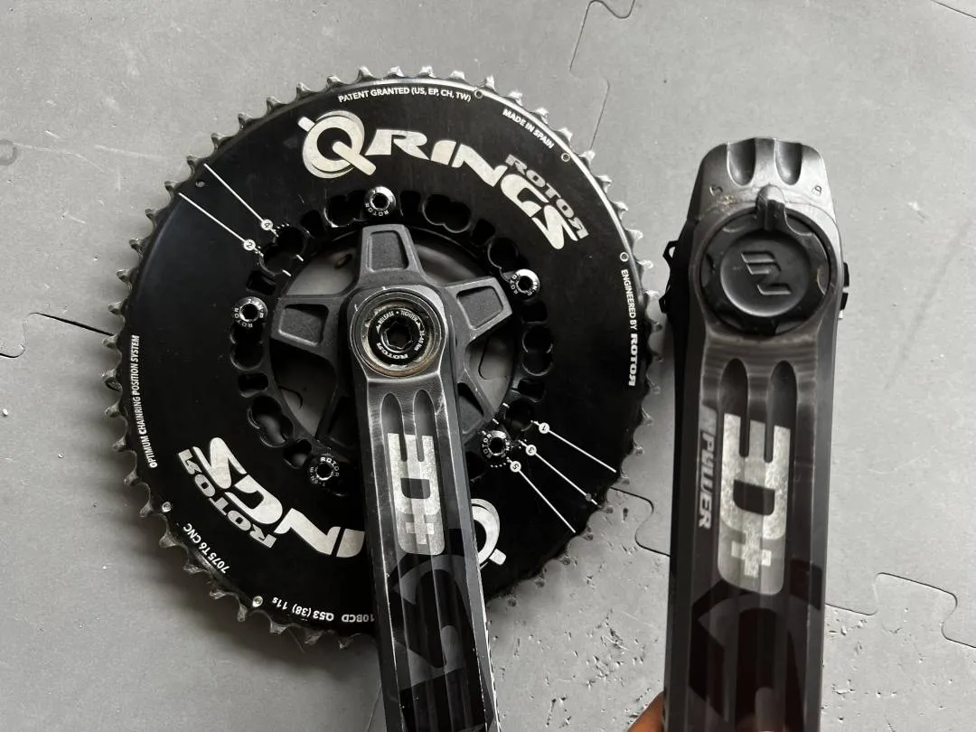 ROTOR 2INpower with Oval Chainring (53/39)