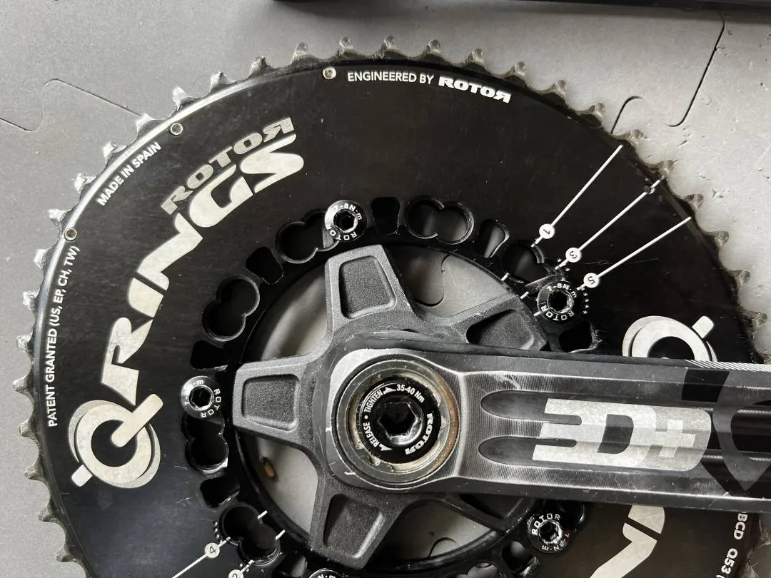 ROTOR 2INpower with Oval Chainring (53/39)