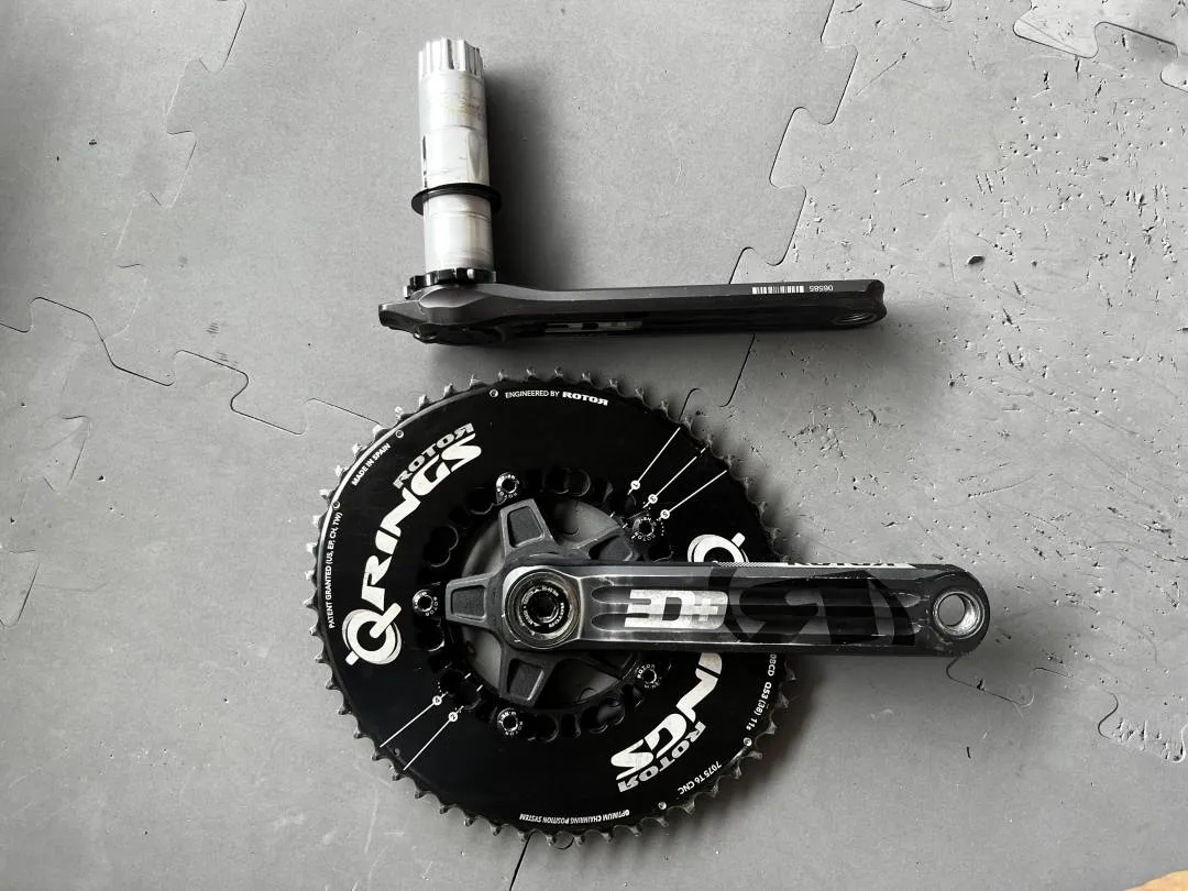 ROTOR 2INpower with Oval Chainring (53/39)