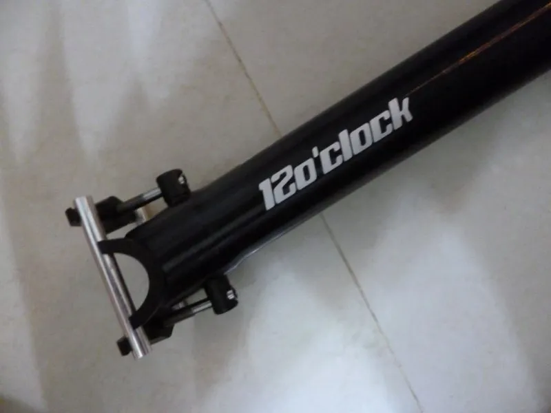 12o'clock SL Ti 31.6/30.9x410mm CNC with Titahium Bolts