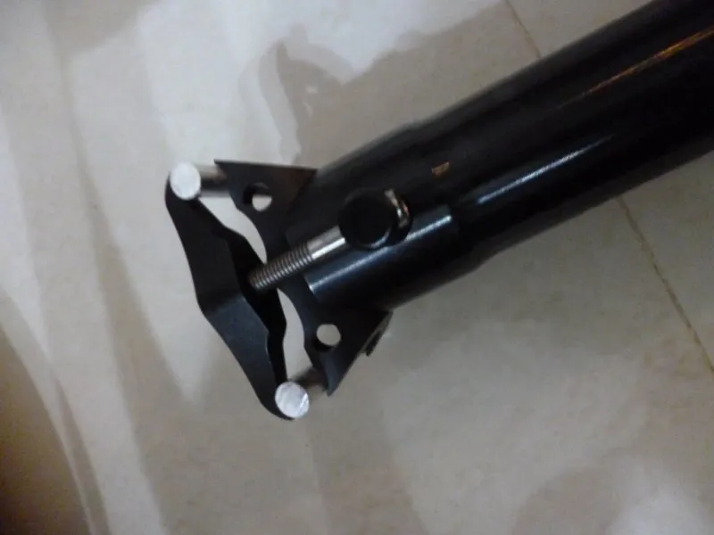 12o'clock SL Ti 31.6/30.9x410mm CNC with Titahium Bolts