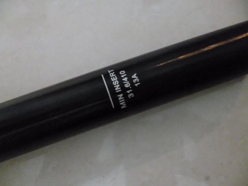 12o'clock SL Ti 31.6/30.9x410mm CNC with Titahium Bolts