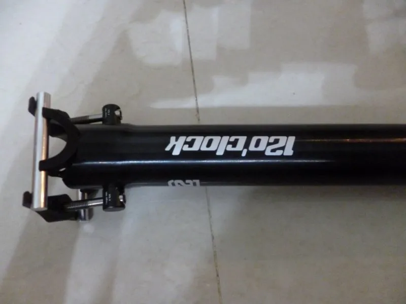 12o'clock SL Ti 31.6/30.9x410mm CNC with Titahium Bolts