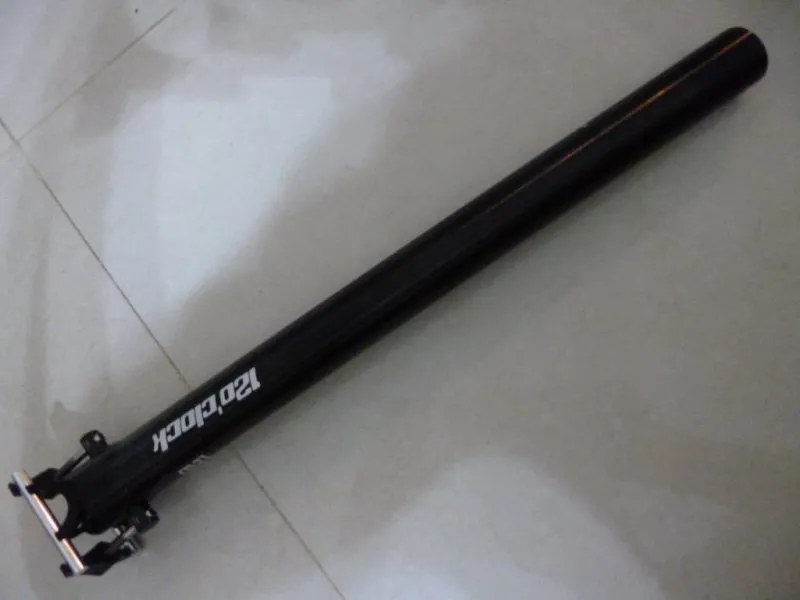12o'clock SL Ti 31.6/30.9x410mm CNC with Titahium Bolts