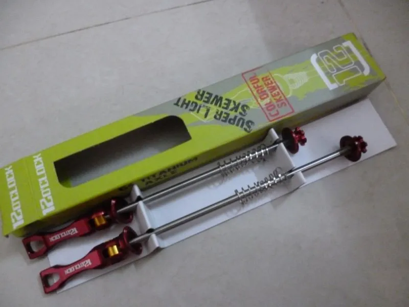 12o'clock Titanium 64-Grade (high grade) Skewers