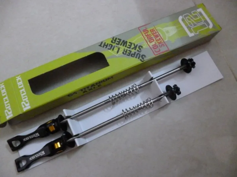 12o'clock Titanium 64-Grade (high grade) Skewers