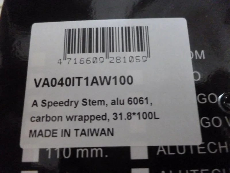 ITM A-Speedry Stem90/100mm