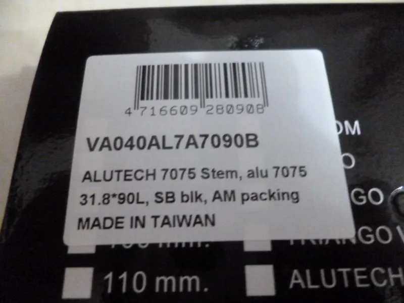 ITM Alutech 90/100mm Stem (Guaranteed Original)