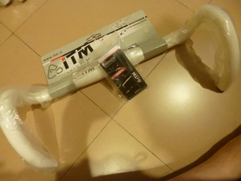 ITM Alutech WHT Road Handlebar 400/440mm Width