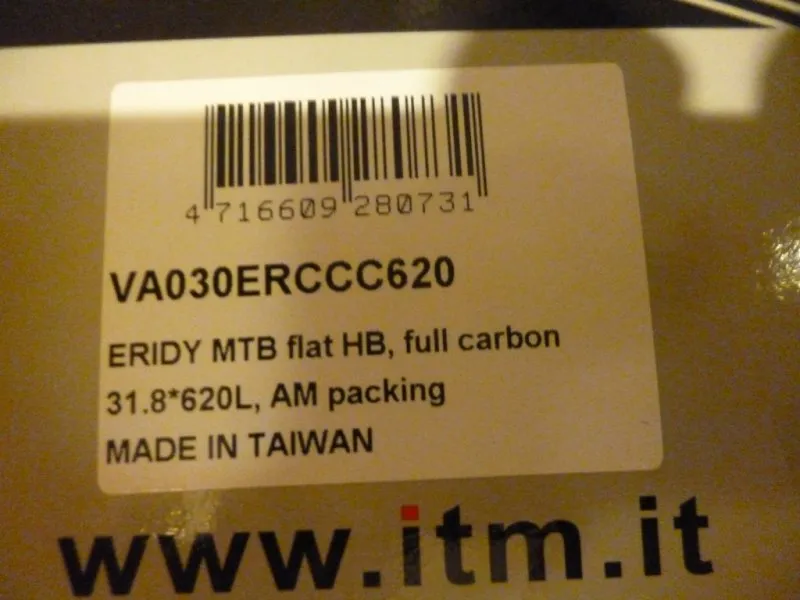 ITM Eridy Full Carbon Flat Bar - Clearance Offer now RM499 only!!! Limited stock