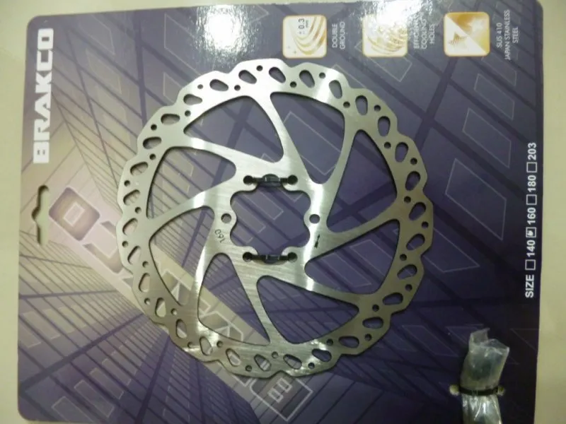 BRAKCO DR-01 160mm Japan Stainless Steel Rotor