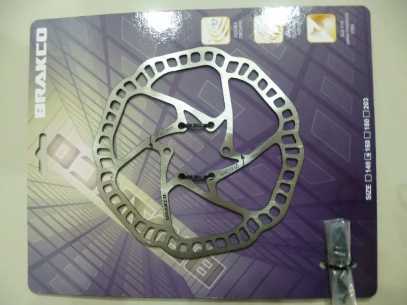 BRAKCO DR-07 Japan Stainless Steel 160mm Rotor