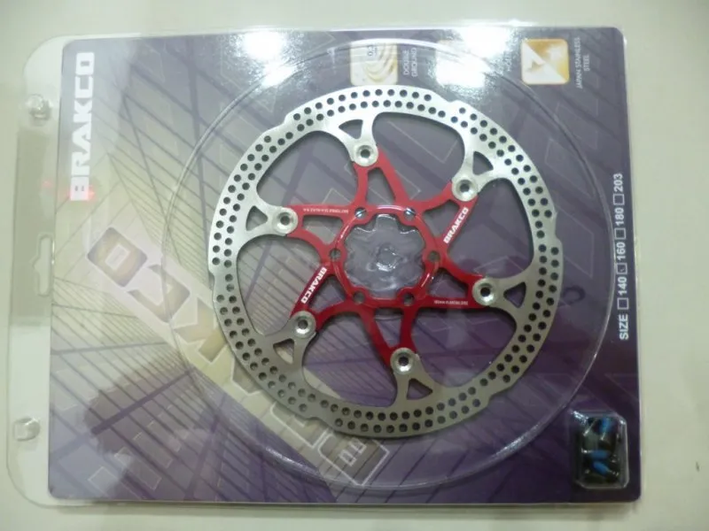 BRAKCO DR-10FA 160 Floating Rotor with Japan Stainless Steel
