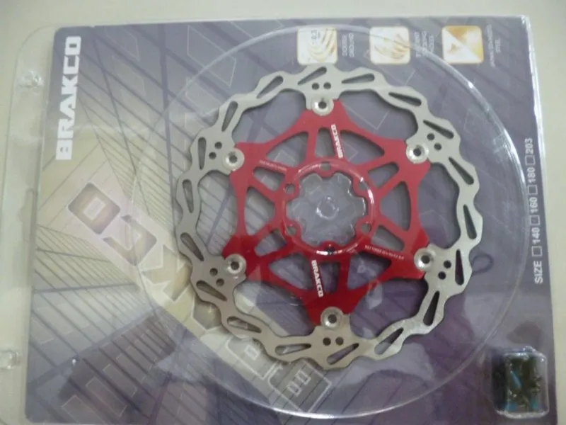 BRAKCO DR-06FA 160mm Floating Rotor Japan Stainless Steel