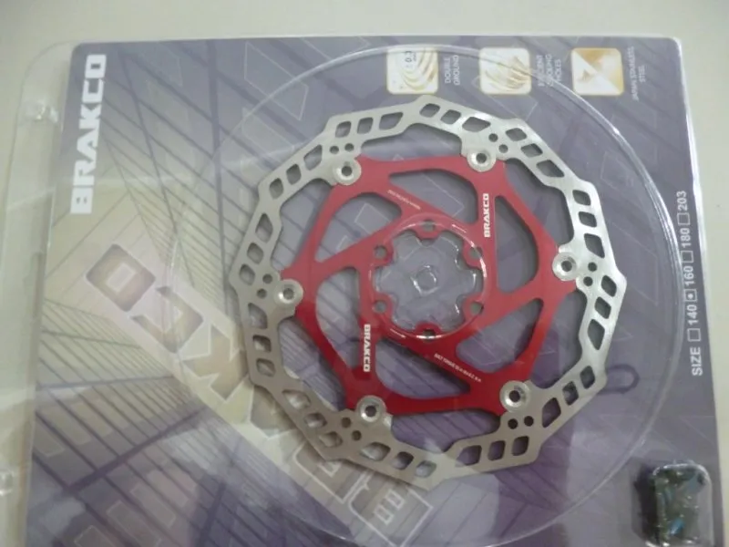 BRAKCO DR-09FA Floating Rotor 160mm Japan Stainless Steel