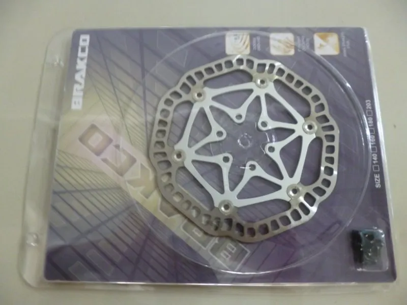 BRAKCO DR-07FA 160mm Floating Rotor Japan Stainless Steel