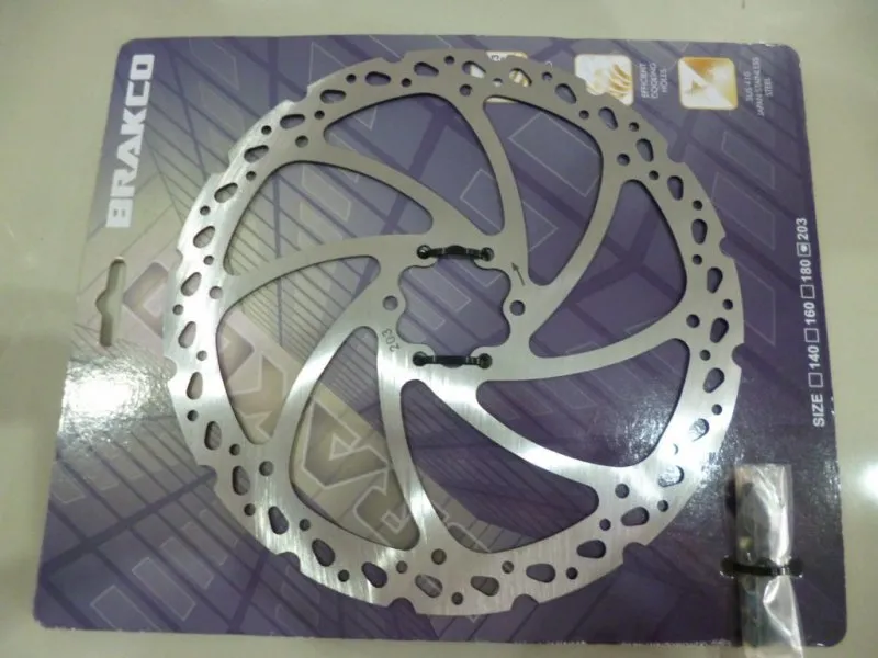 BRAKCO DR-01 Japan 203mm Stainless Steel Rotor