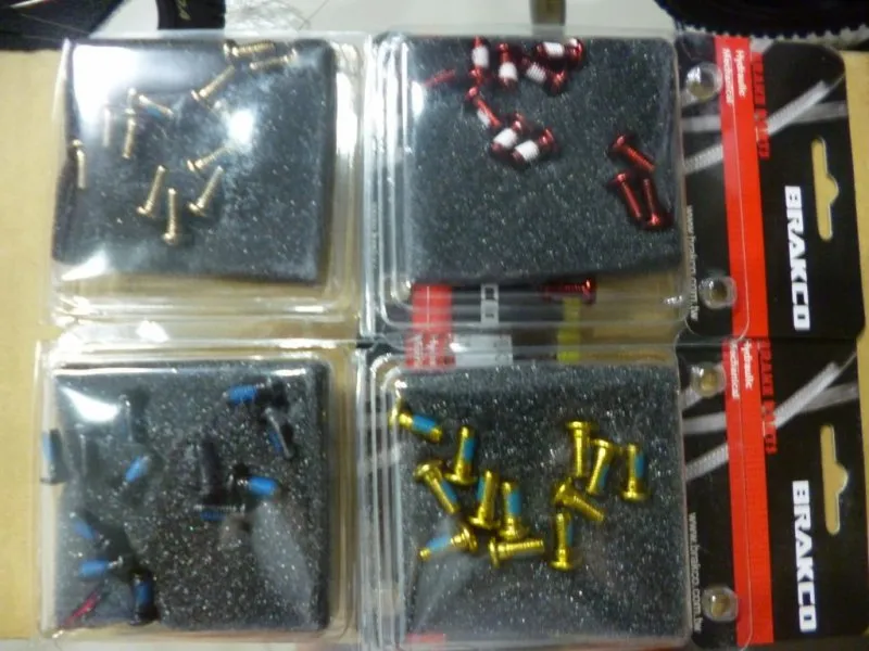 BRAKCO Rotor Nylox Bolts -  12pcs/set Clearance now at rm35/set