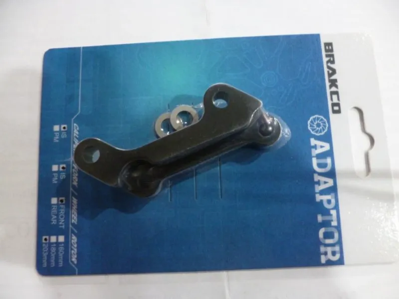 BRAKCO front IS-IS 203mm Front Brake or rear IS-IS-180mm Adaptors