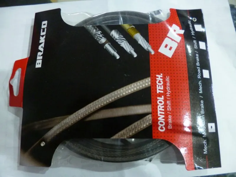 BRAKCO Mechanical Black Color Brake Housing - Yarn Braided