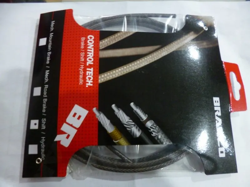 BRAKCO Shift Black Housing - Yarn Braided