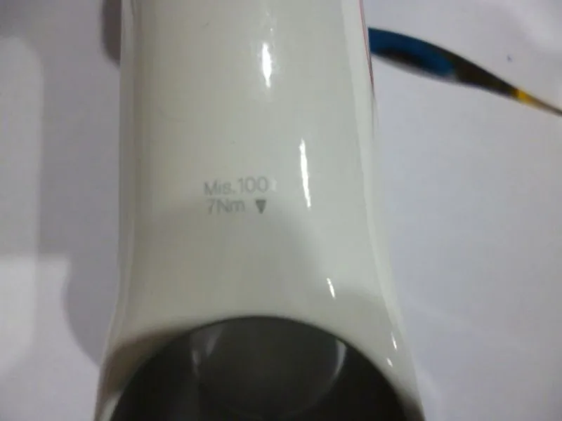 ITM Alutech White Series 100mm Stem - ORiginal