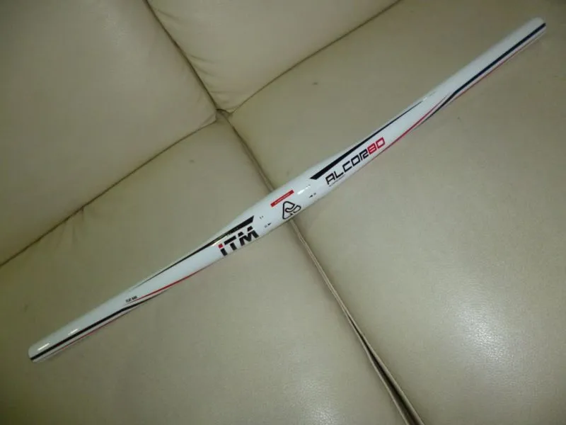 Clearance Sale now at RM130 only!!! - ITM Alcor 80 White Series Flat Bar - 620mm (Guaranteed Ori)