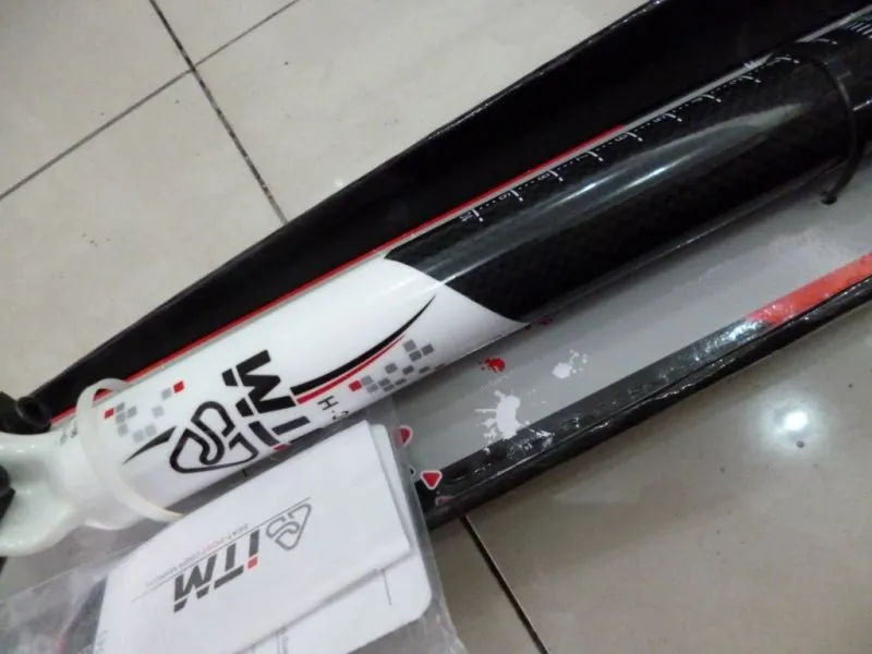 ITM Alutech White 31.6x350mm