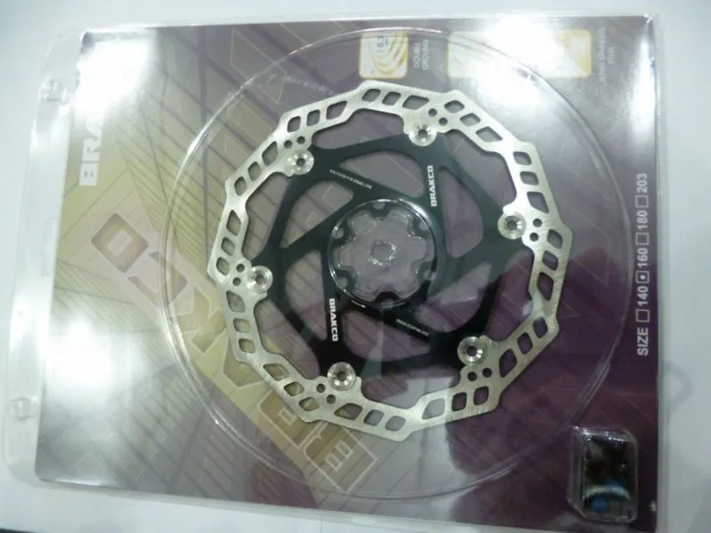 BRAKCO DR-09FA Black Floating Rotor - JApan Stainlesss Steel