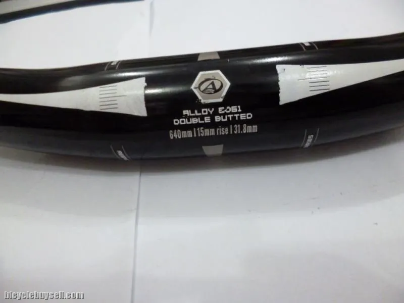 Author 625mm Low Riser Bar with 15mm Rise