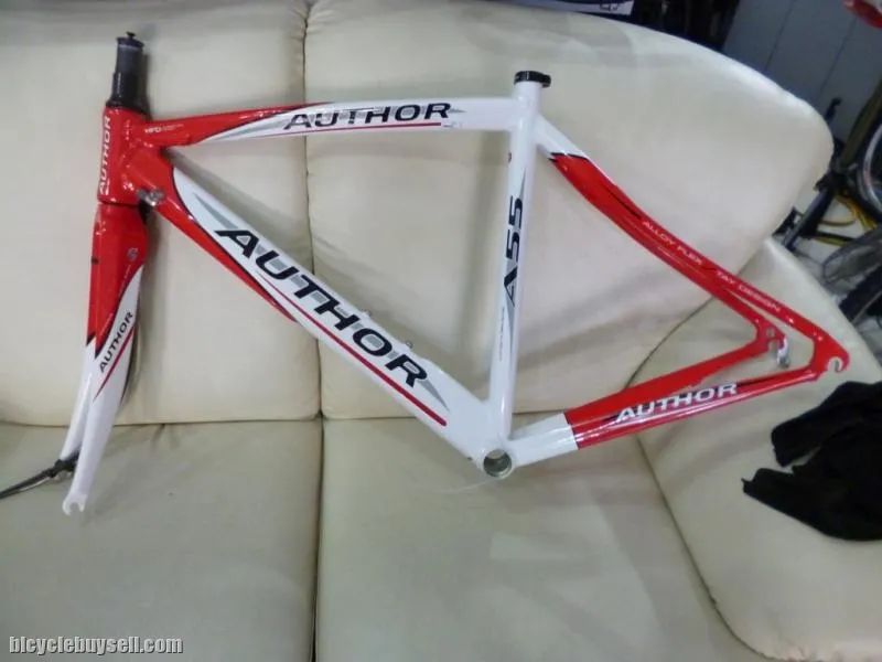 Author A55 - Tripple Butted Frameset with CArbon Fork - 700c Road Bike Frame + FREE HEADSET