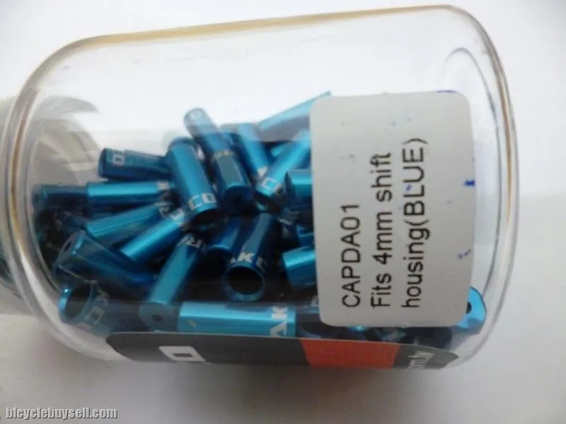 BRAKCO GEAR Housing End CAP CNC Machined - 100pcs/bottle(BLUE)