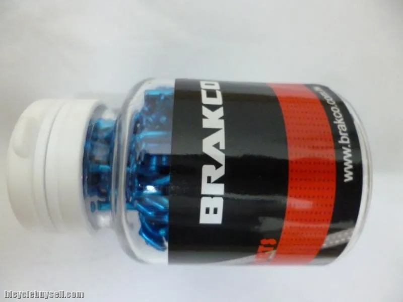 BRAKCO Cable End TIP - Anodized Blue - 600/pcs