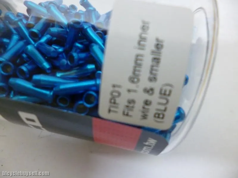 BRAKCO Cable End TIP - Anodized Blue - 600/pcs