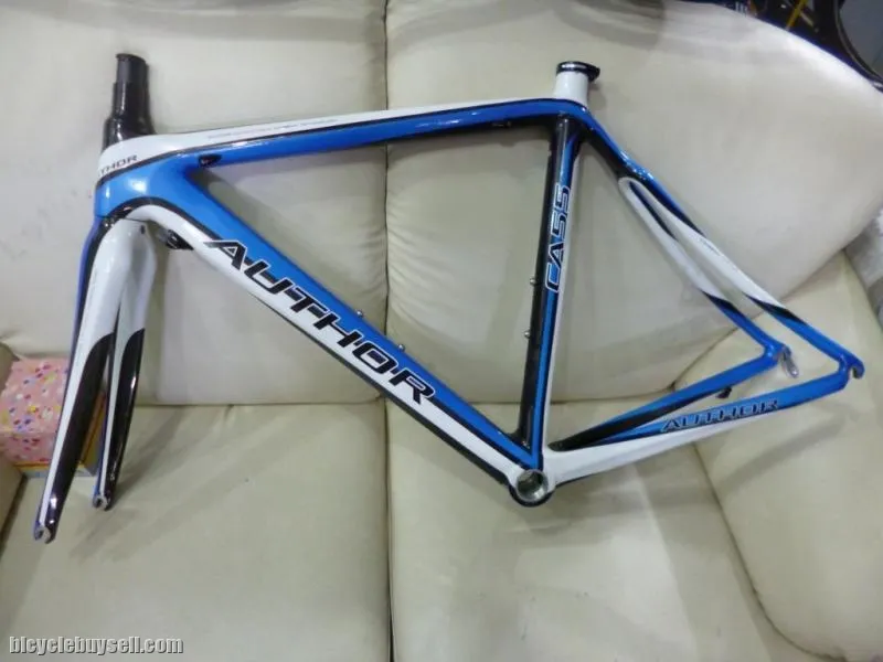 Author CA55 Full Carbon Frame with Fork (Czech Designed JApan Carbon) - Last piece clearnce rm2999!