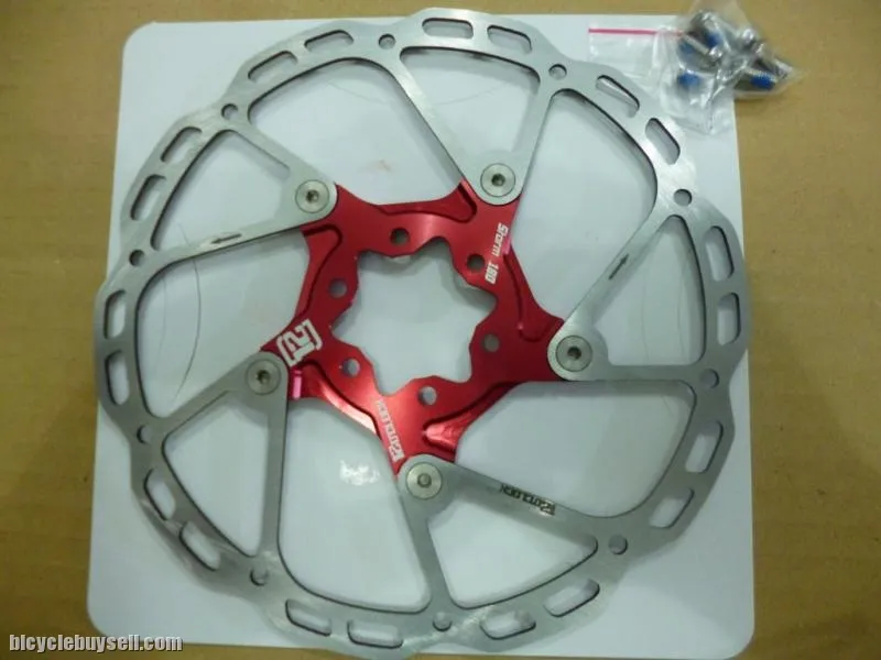 12oclock STORM 180mm Rotor - Super Hardened Braking Band &amp; two pcs Alloy design