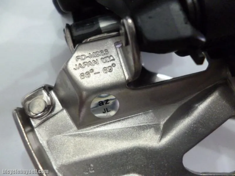 Shimano XTR M986 FD Top Clamp - 2speed JApan Made (Clearance Offer!! RM289 nett)