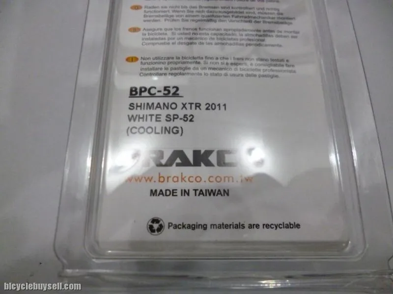 BRAKCO Shimano Fin Pad - Ceramic Plate &amp; Ceramic Fins System - Optimum Cooling Technology