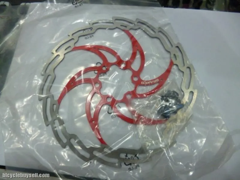 BRAKCO DR-05D 180mm Red Rotor - JApan Stainless STeel