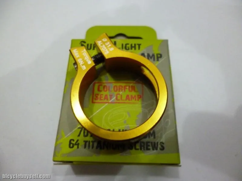 12o'clock Seat Clamp 31.8 - Gold / Bolt Type