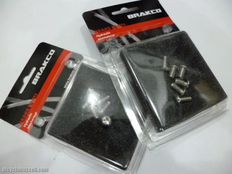 BRAKCO CNC MAchine 64 GRade Titanium Torx Bolts for Rotors - 12 pcs total