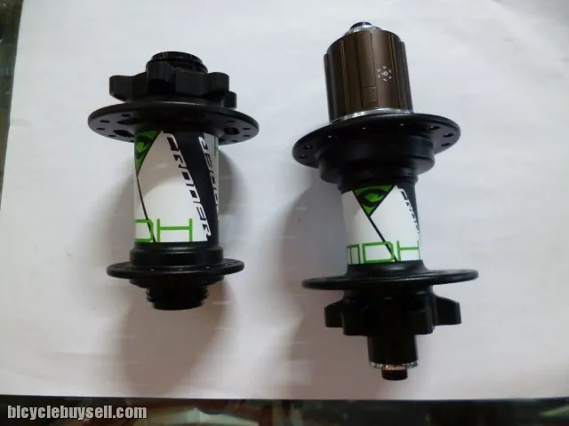 CRODER Enduro Hubset (Front 15mm / Rear 9mm) - Enduro Bearing - Fully Convertable