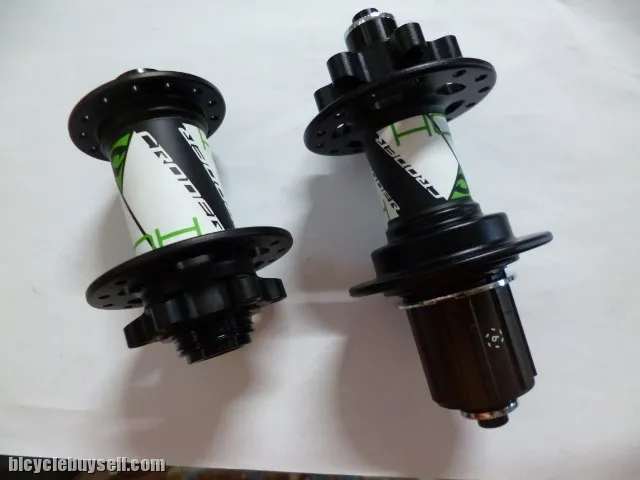 CRODER Enduro Hubset (Front 15mm / Rear 9mm) - Enduro Bearing - Fully Convertable