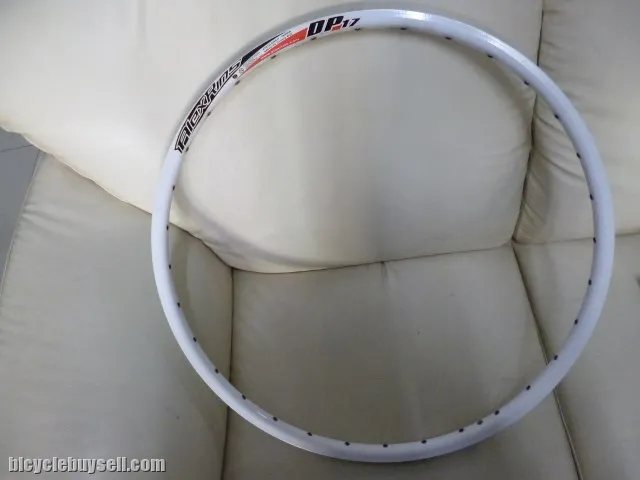 Alex Rim WHITE - Sell per pair (Comes with Eyelet) - From new bike (Clearance OFFER!!)