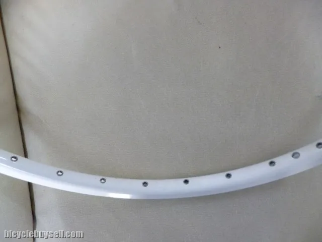 Alex Rim WHITE - Sell per pair (Comes with Eyelet) - From new bike (Clearance OFFER!!)