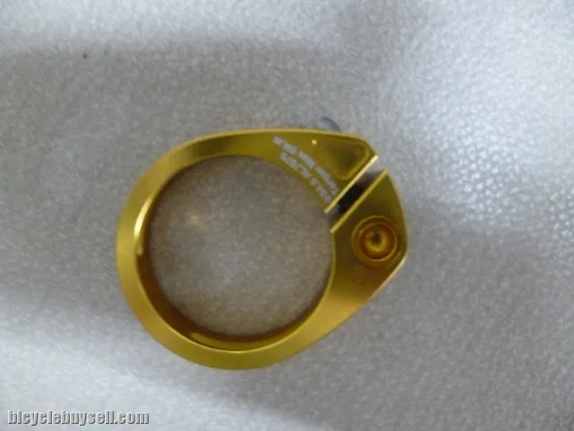 12oclock AC Clamp 34.9 - Gold Color - With CNC Titanium Bolts